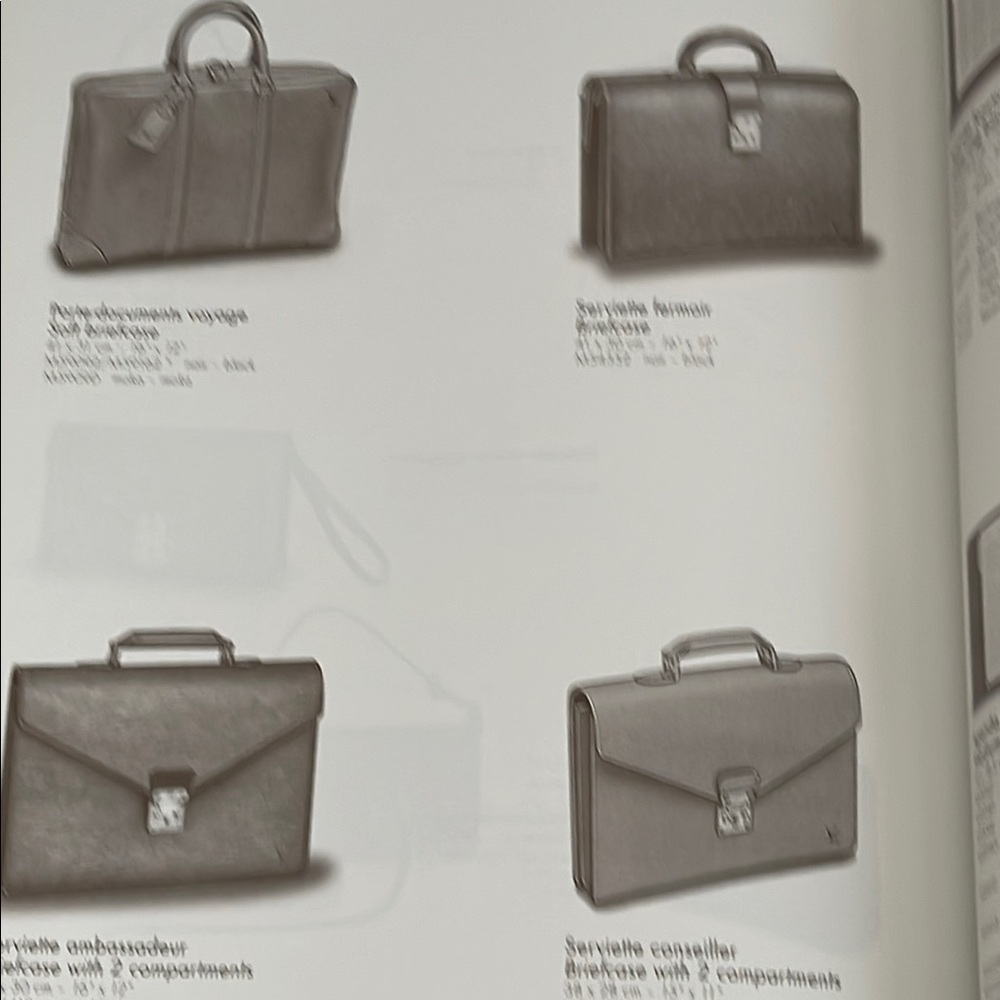 Louis Vuitton Blue Vintage Store Catalog - Picture 10 of 15